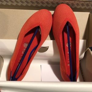 Rothy’s Persimmon Heel Stripe